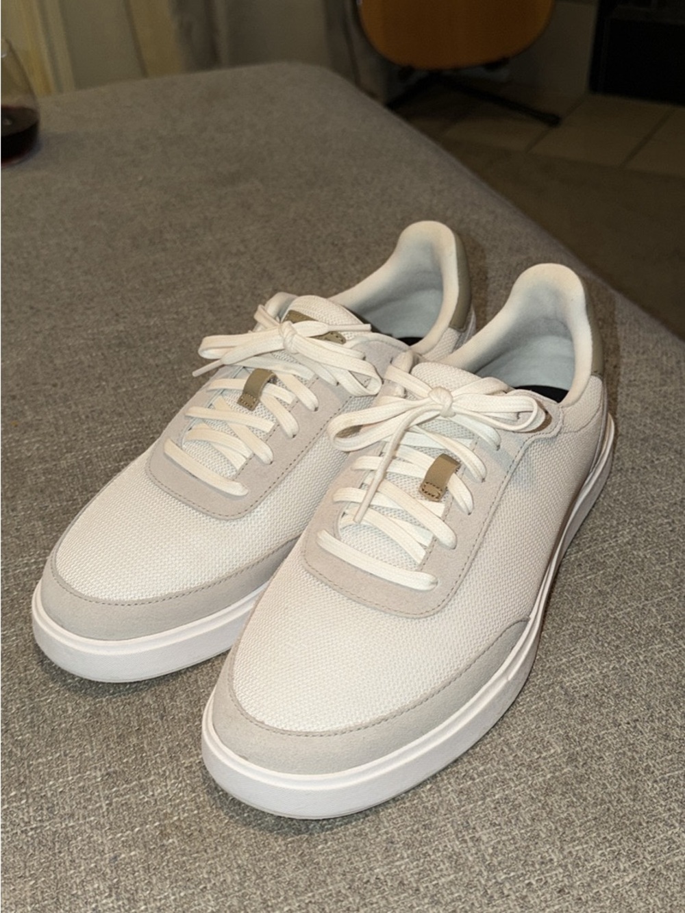Cole Haan white mesh sneakers size 10.5